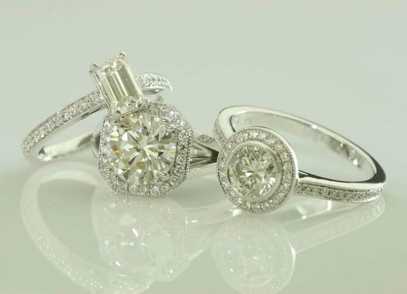 Diamond engagement rings